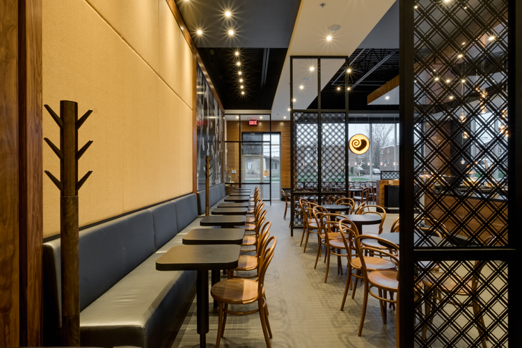 Intérieur du Café Morgane St-Pierre